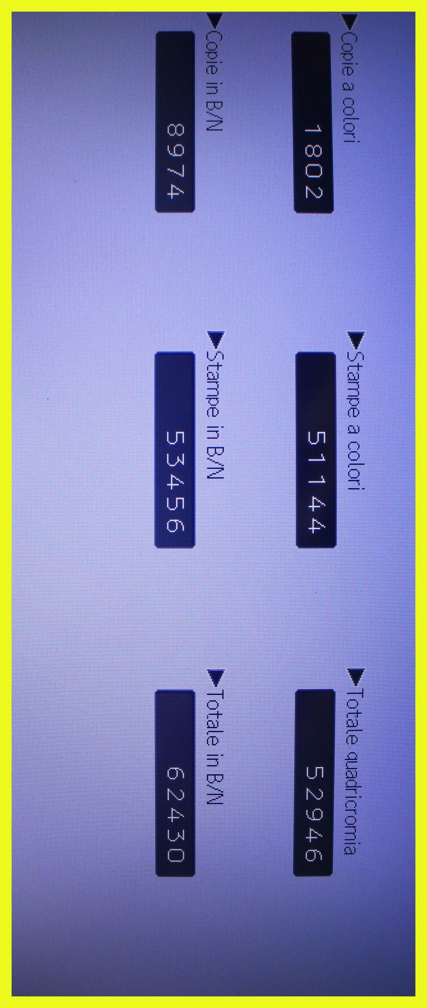 Fotocopiatrice Multifunzione RICOH MPC3003 B/N: 62430 COLORE: 52946