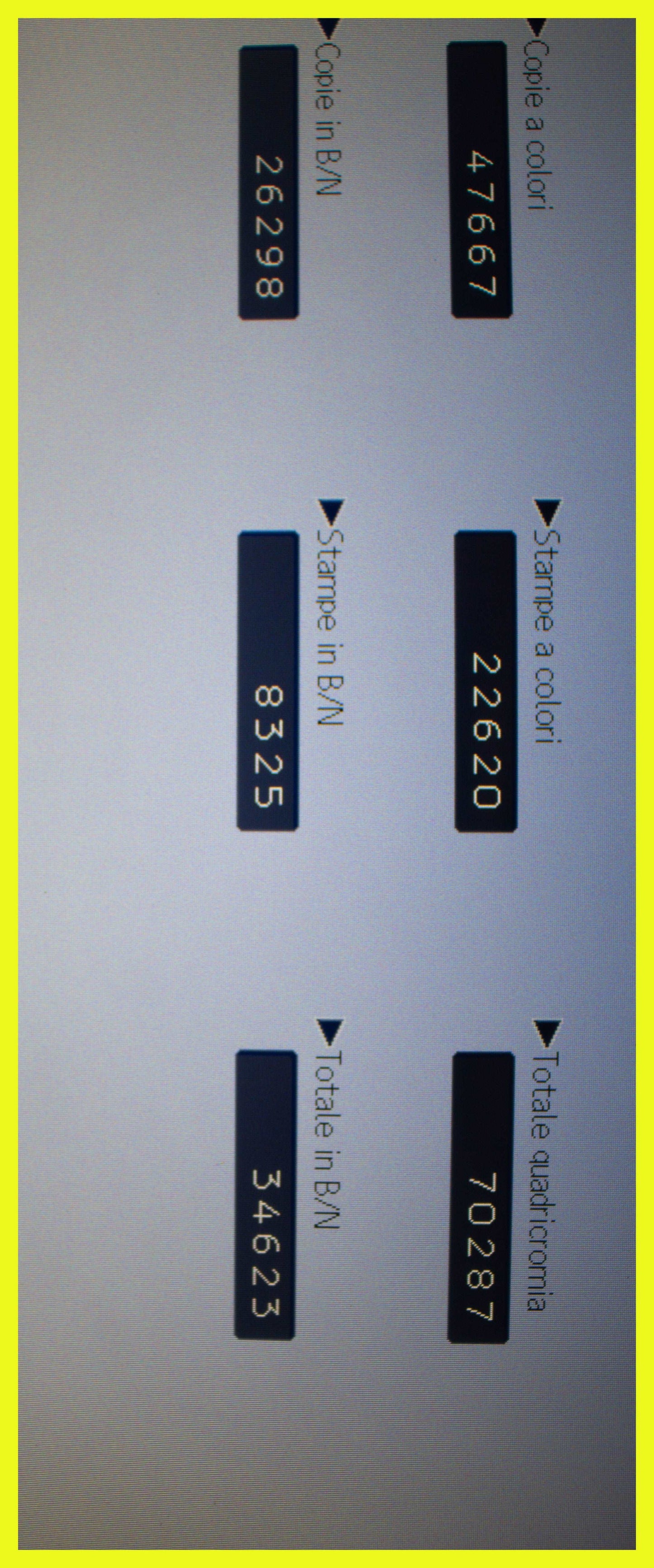 Fotocopiatrice Multifunzione RICOH MPC3003 B/N: 17739 COLORE: 53019
