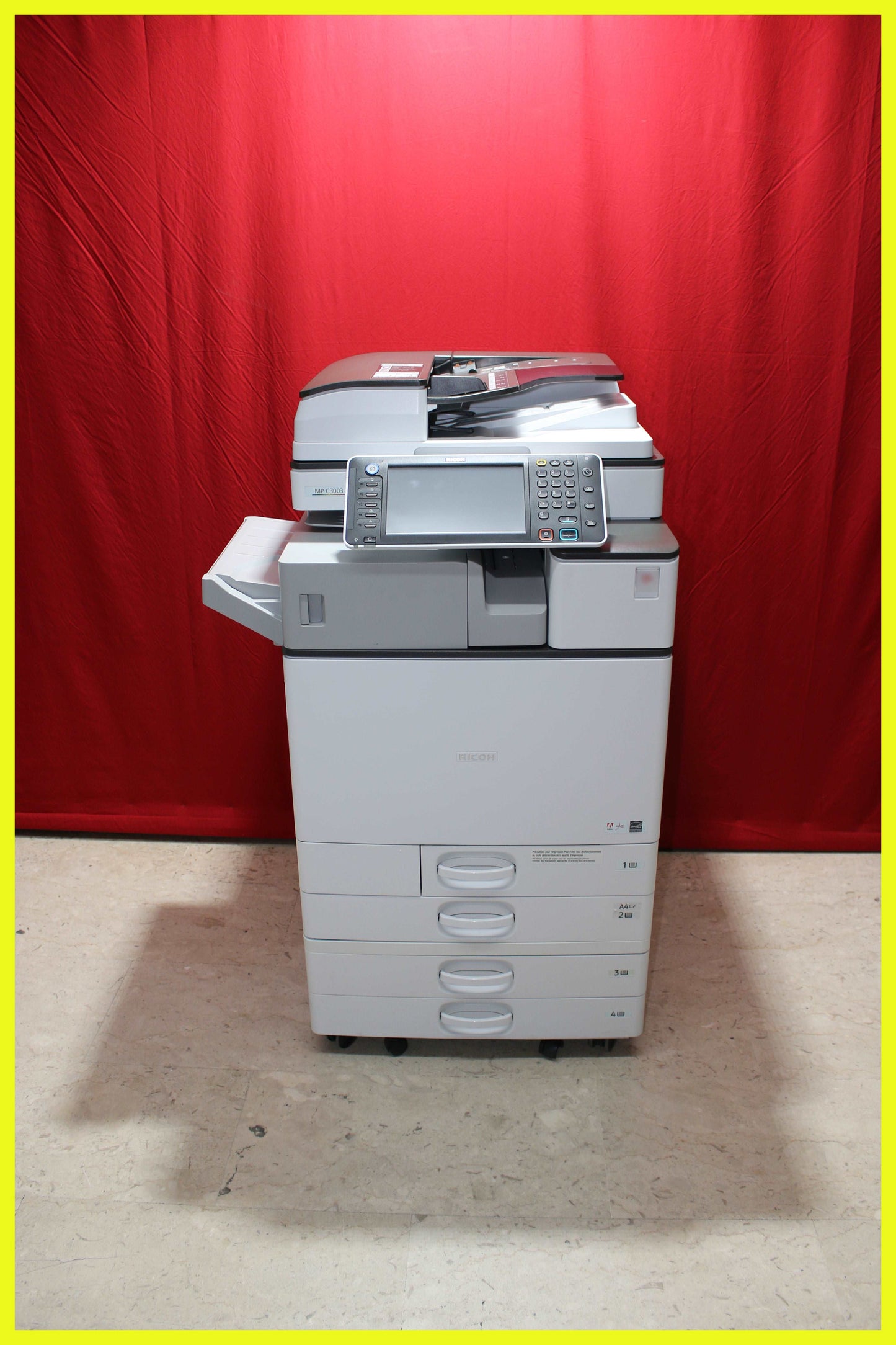 Fotocopiatrice Multifunzione  RICOH MPC3003  B/N: 97646  COLORE: 16670