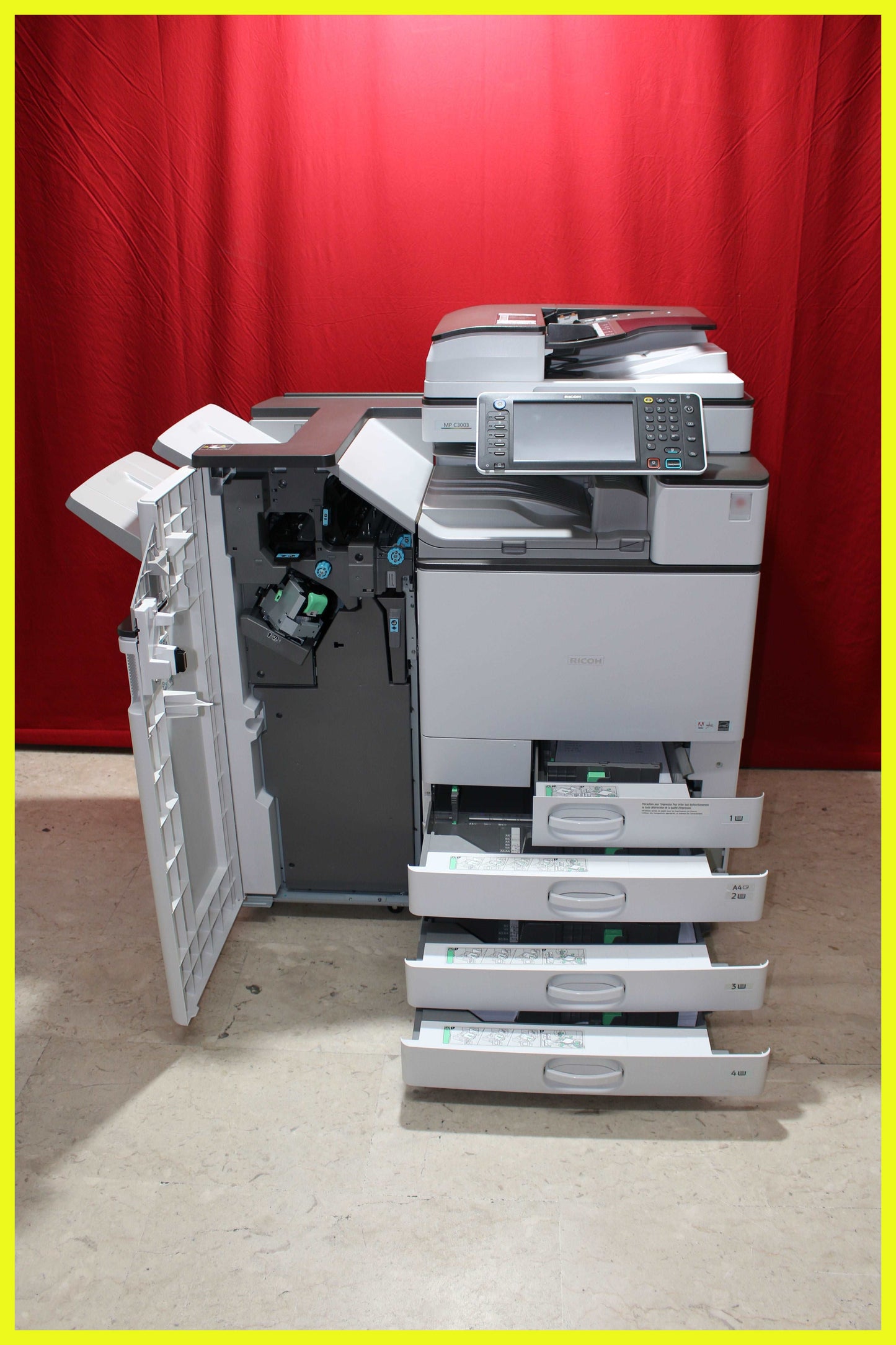 Fotocopiatrice Multifunzione  RICOH MPC3003  B/N: 97646  COLORE: 16670