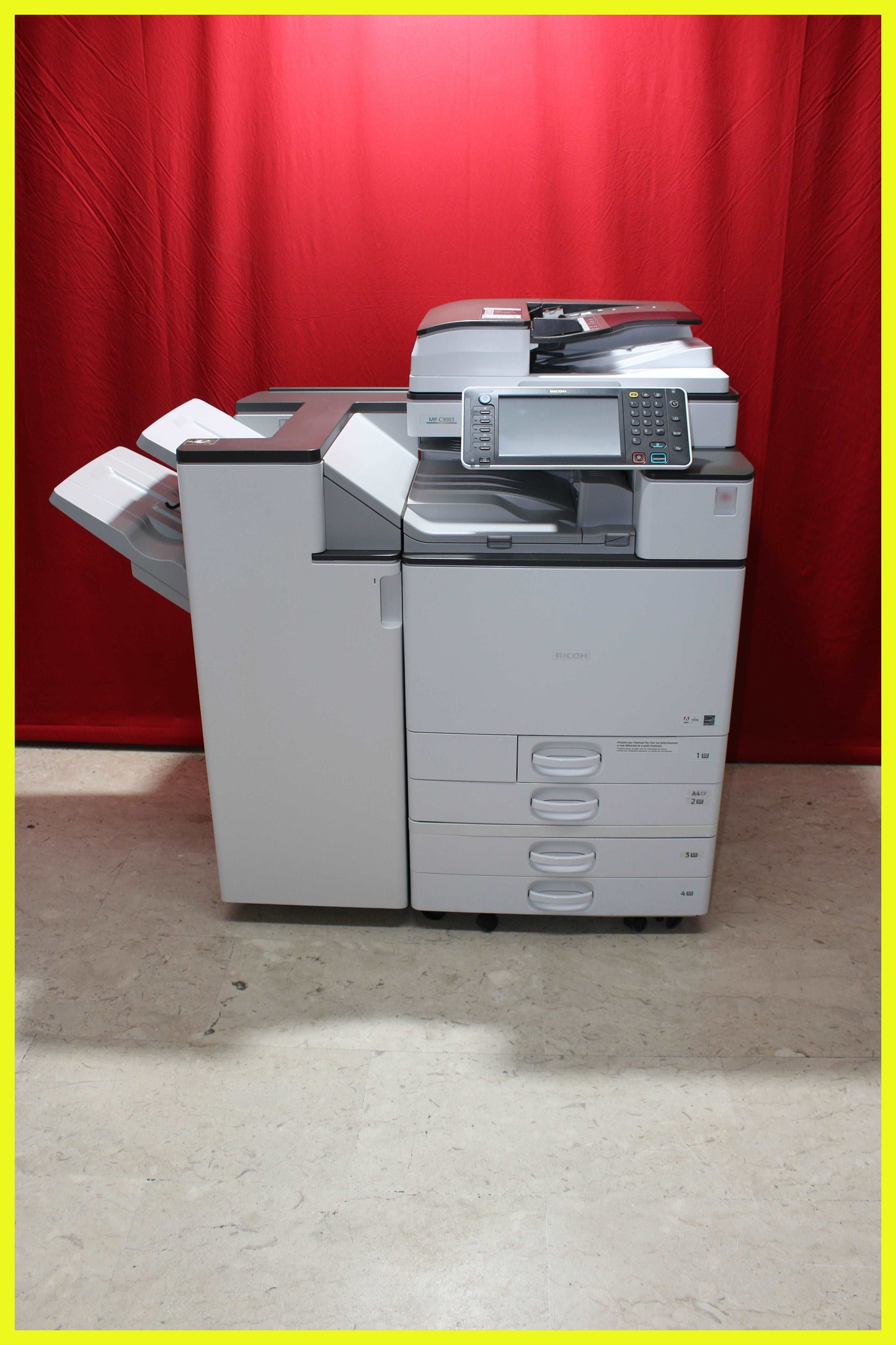 Fotocopiatrice Multifunzione  RICOH MPC3003  B/N: 97646  COLORE: 16670