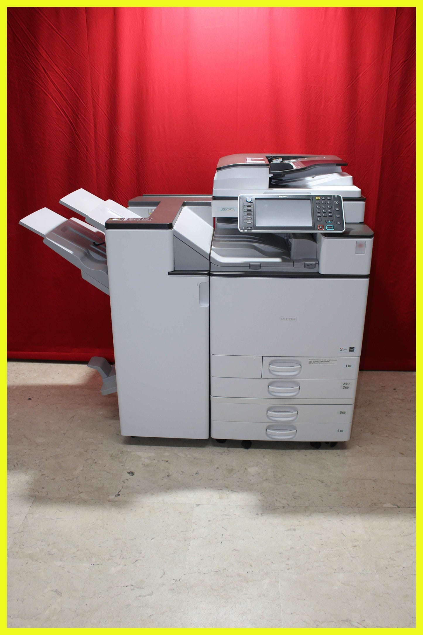 Fotocopiatrice Multifunzione  RICOH MPC3003  B/N: 97646  COLORE: 16670