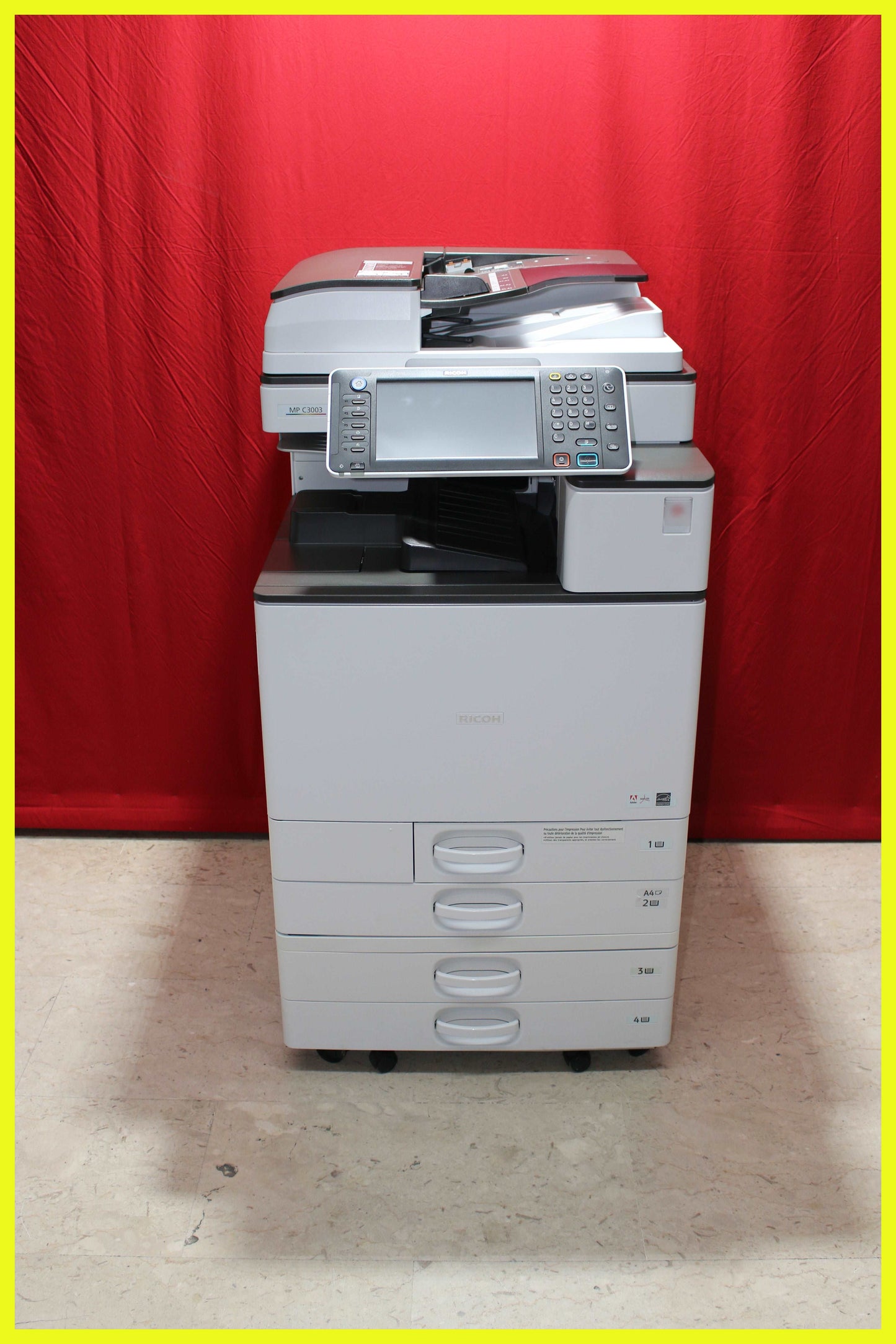 Fotocopiatrice Multifunzione  RICOH MPC3003  B/N: 97646  COLORE: 16670