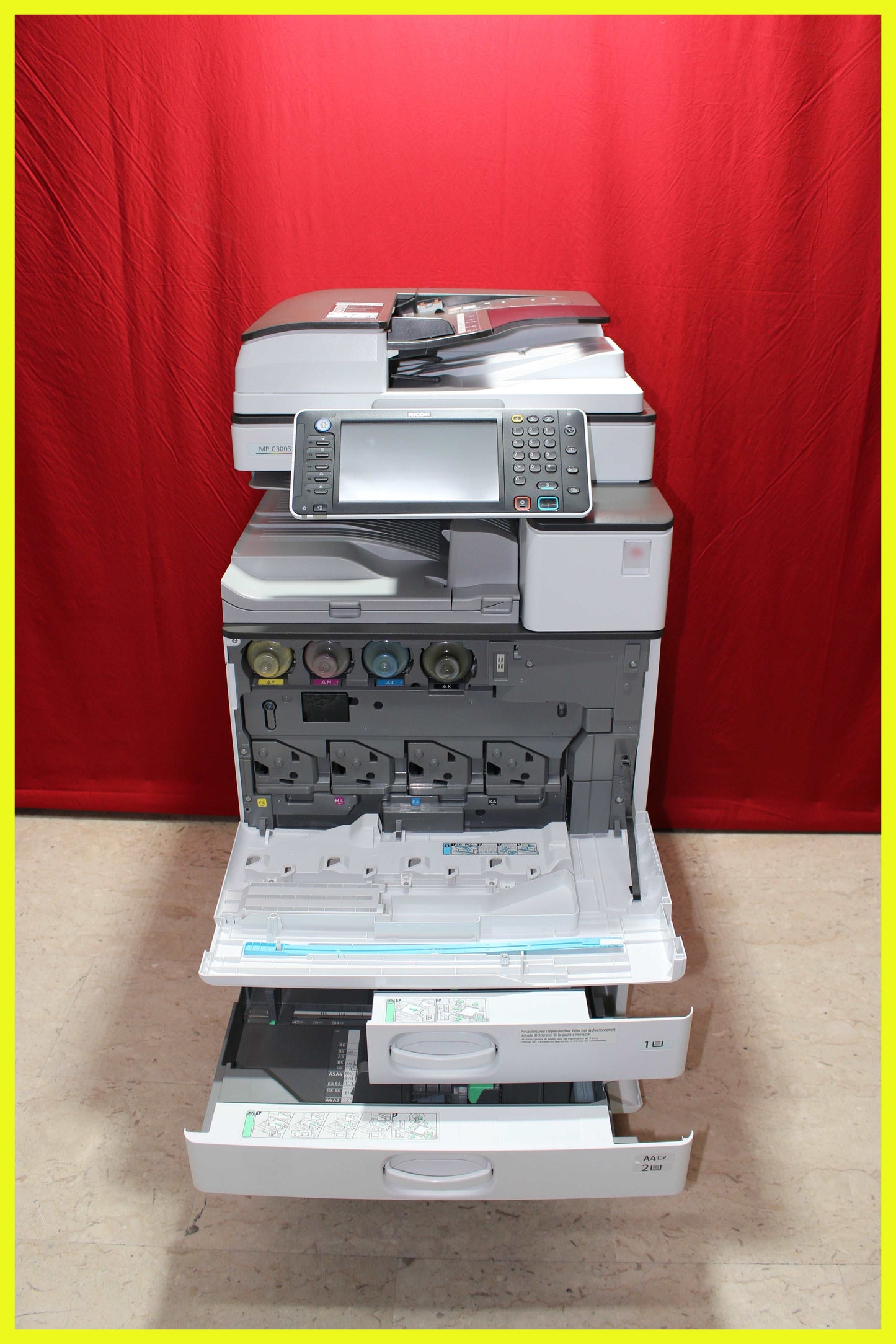 Fotocopiatrice Multifunzione  RICOH MPC3003  B/N: 97646  COLORE: 16670