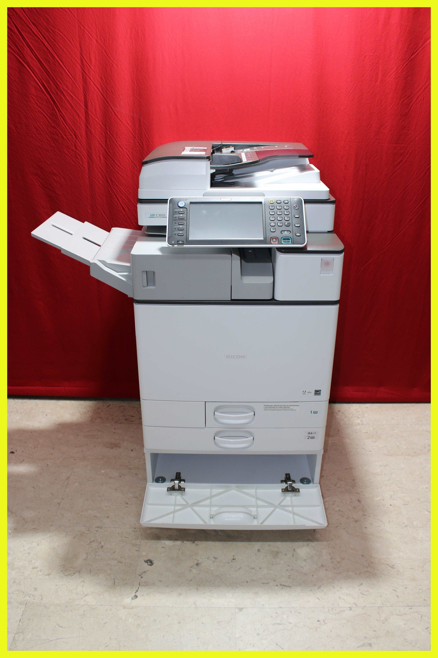 Fotocopiatrice Multifunzione  RICOH MPC3003  B/N: 97646  COLORE: 16670