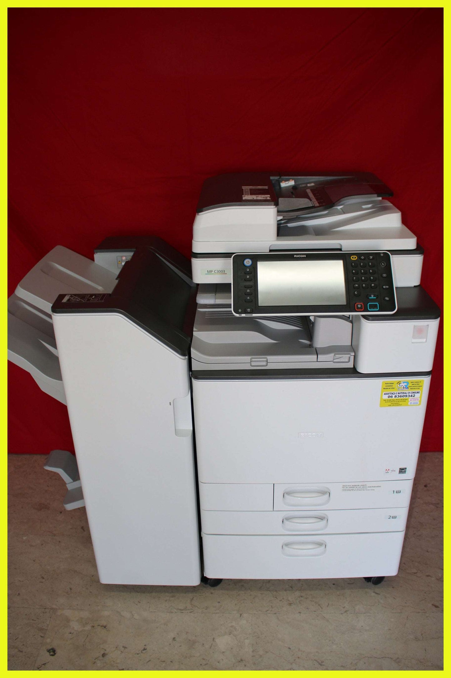 Fotocopiatrice Multifunzione  RICOH MPC3003  B/N: 97646  COLORE: 16670