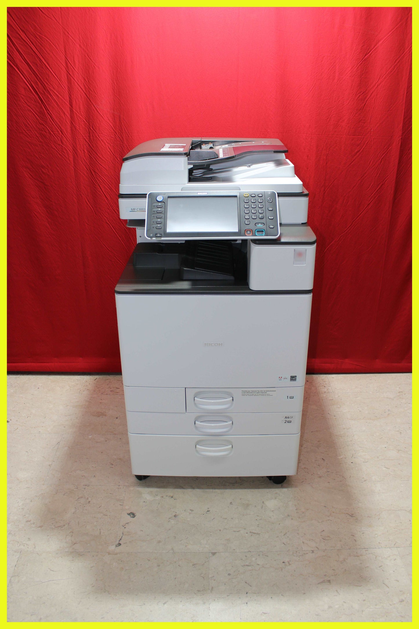 Fotocopiatrice Multifunzione  RICOH MPC3003  B/N: 97646  COLORE: 16670