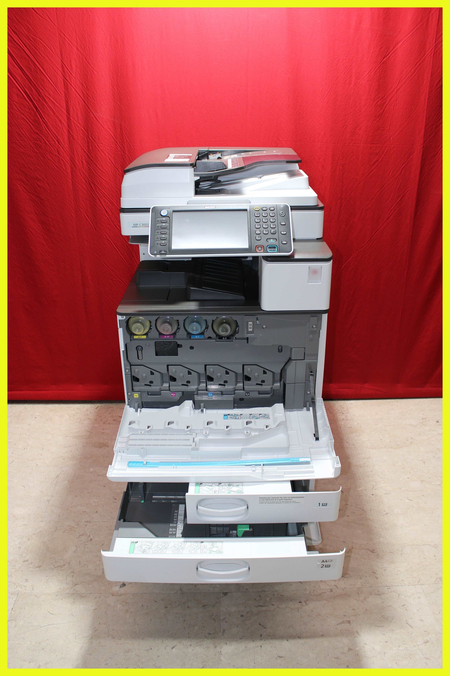 Fotocopiatrice Multifunzione  RICOH MPC3003  B/N: 97646  COLORE: 16670