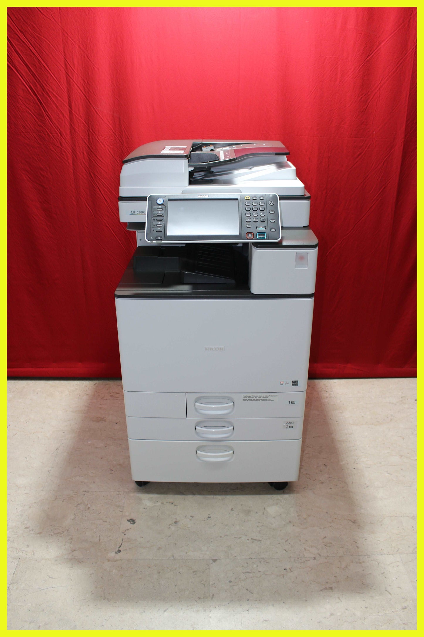 Fotocopiatrice Multifunzione  RICOH MPC3003  B/N: 97646  COLORE: 16670