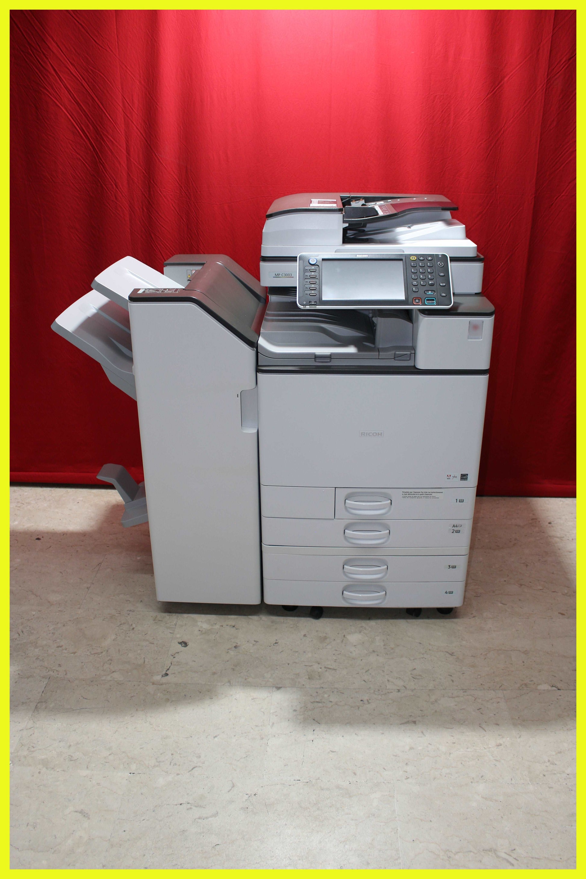 Fotocopiatrice Multifunzione  RICOH MPC3003  B/N: 17739  COLORE: 53019