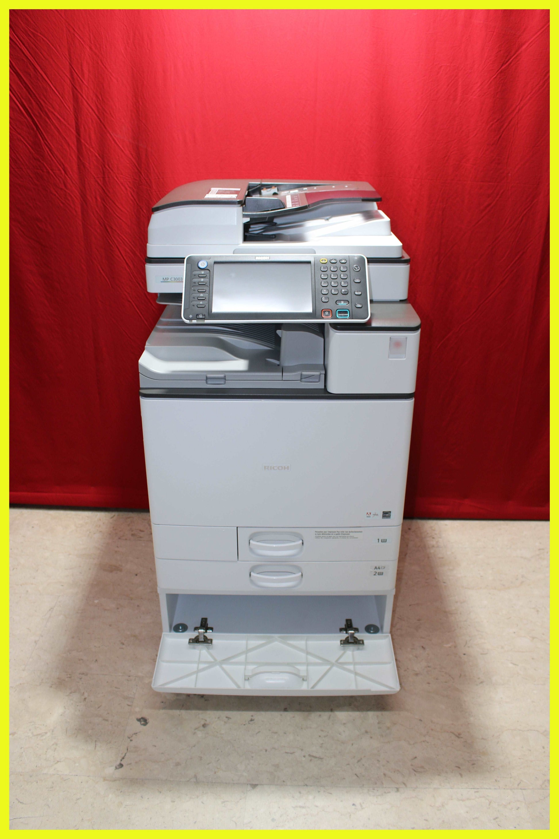 Fotocopiatrice Multifunzione  RICOH MPC3003  B/N: 17739  COLORE: 53019