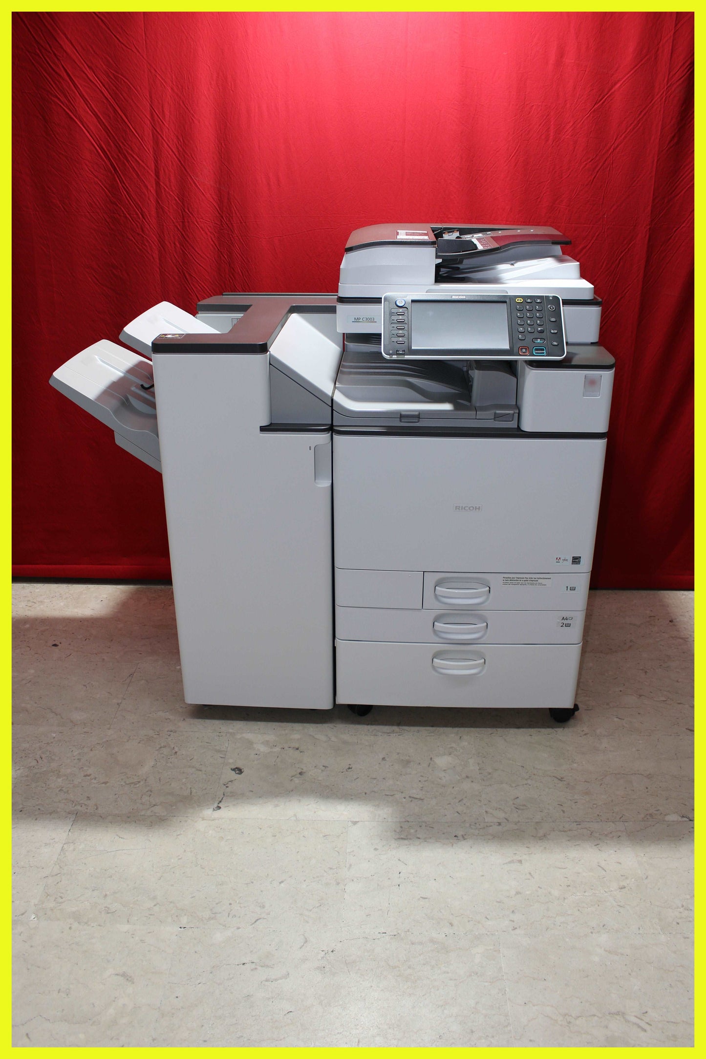 Fotocopiatrice Multifunzione  RICOH MPC3003  B/N: 17739  COLORE: 53019